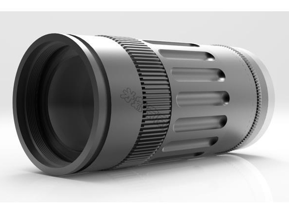 可见光连续变焦镜头 